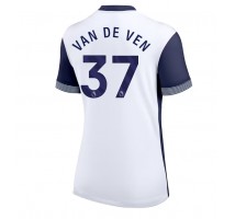 Tottenham Hotspur Micky van de Ven #37 Koszulka Podstawowa damskie 2024-25 Krótki Rękaw